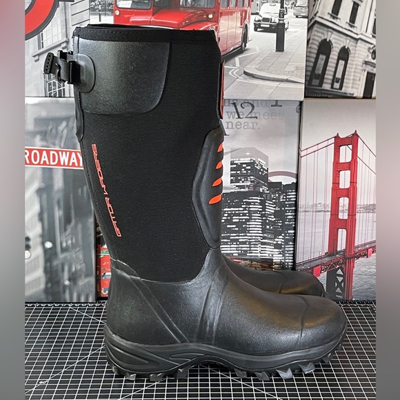 Gator Waders Mens Size 10 US Red Everglade 2.0 Uninsulated Rubber Boots NEW - Picture 7 of 10